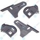 YOU.S Original Scheinwerferhalter Reparatursatz Vorne Links + Rechts für Renault Megane III Coupe (DZ0/1_) Schrägheck (BZ0_)