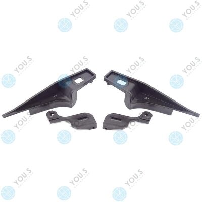 YOU.S Original Scheinwerferhalter Reparatursatz Vorne Links + Rechts kompatibel mit Ford Fiesta VI / Van 2008-2013