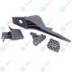 YOU.S Original Scheinwerferhalter Reparatursatz Vorne Links kompatibel mit Ford Fiesta VI / VI Van ab 2013