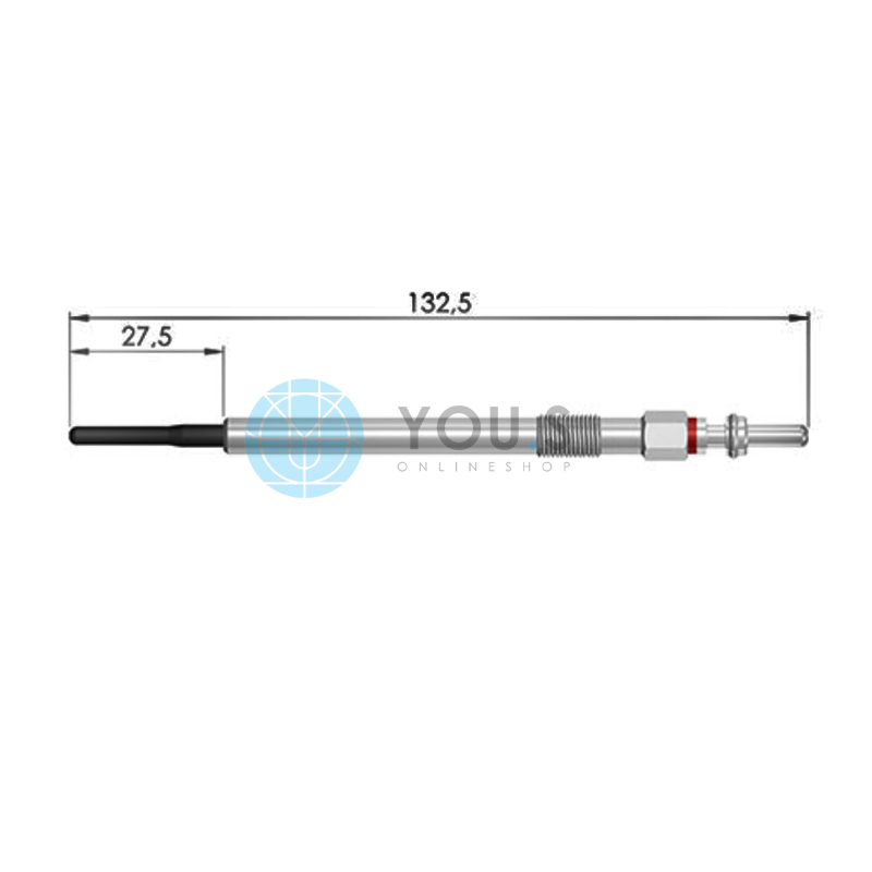 10 x YOU.S Original Glühkerzen für HYUNDAI IX55 3.0 V6 CRDi 4WD - 367103A000
