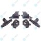 YOU.S Original Scheinwerferhalter Reparatursatz Vorne Links + Rechts für Peugeot 308 2007-2011