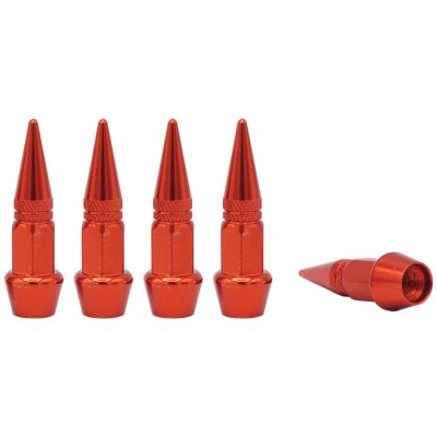 5 Stück YOU.S Ventilkappen Abdeckung Spike in Orange...