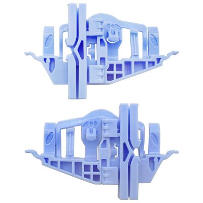 2 x YOU.S Original Fensterheber Gleitbacken VORNE HINTEN LINKS RECHTS kompatibel mit FIAT Doblo II (263) - 51906920