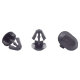40 x YOU.S Original Türdichtung Gummidichtung Befestigungsclips Clips kompatibel mit Renault - 8201033717