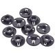 10 x YOU.S Original Motorhaubenstützstange Tüllen Stangenhalter Clips kompatibel mit Toyota - 90480-15028