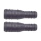 2 x YOU.S Original Schlauchstutzen Verbindungsstück RGV Ø 20mm 14mm - Gerade Form - Reduzierer