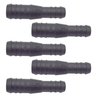 5 x YOU.S Original Schlauchstutzen Verbindungsstück RGV Ø 18mm 14mm - Gerade Form - Reduzierer