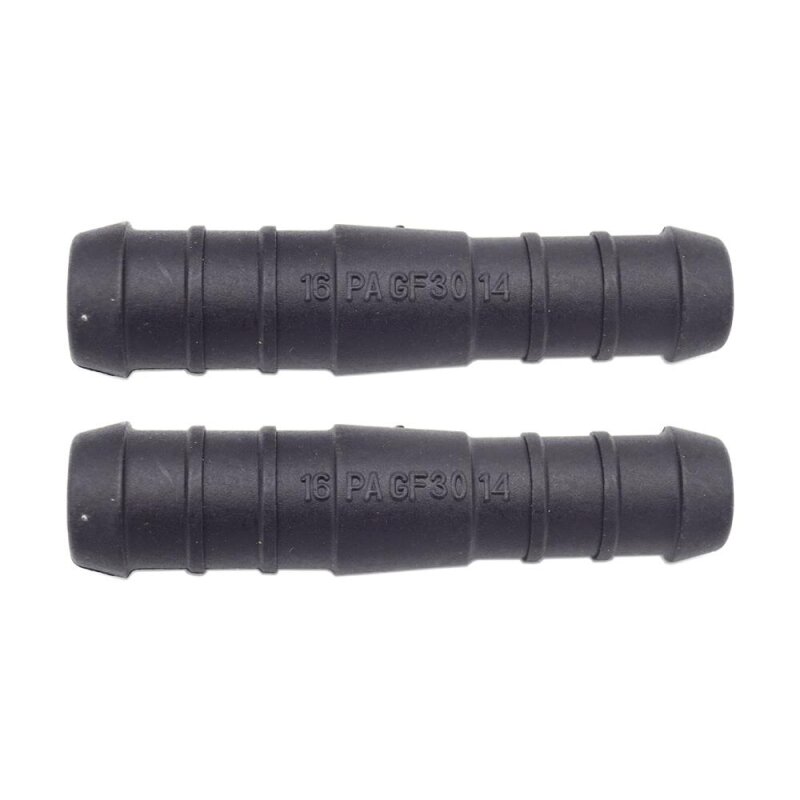 2 x YOU.S Original Schlauchstutzen Verbindungsstück RGV Ø 16mm 14mm - Gerade Form - Reduzierer