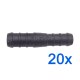20 x YOU.S Original Schlauchstutzen Verbindungsstück RGV Ø 16mm 14mm - Gerade Form - Reduzierer