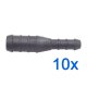 10 x YOU.S Original Schlauchstutzen Verbindungsstück RGV Ø 16mm 10mm - Gerade Form - Reduzierer