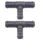 2 x YOU.S Original Schlauchverbinder Zwischenstück RGV Ø 16x16x14 mm - T-Stück Reduzierer