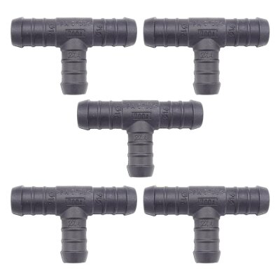 5 x YOU.S Original Schlauchverbinder Zwischenstück RGV Ø 16x16x14 mm - T-Stück Reduzierer