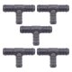 5 x YOU.S Original Schlauchverbinder Zwischenstück RGV Ø 16x16x14 mm - T-Stück Reduzierer