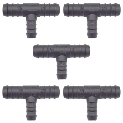 5 x YOU.S Original Schlauchverbinder Zwischenstück RGV Ø 16x16x12 mm - T-Stück Reduzierer