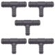 5 x YOU.S Original Schlauchverbinder Zwischenstück RGV Ø 16x16x12 mm - T-Stück Reduzierer