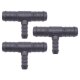 3 x YOU.S Original Schlauchverbinder Zwischenstück RGV Ø 16x16x10 mm - T-Stück Reduzierer