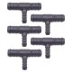 5 x YOU.S Original Schlauchverbinder Zwischenstück RGV Ø 16x16x10 mm - T-Stück Reduzierer
