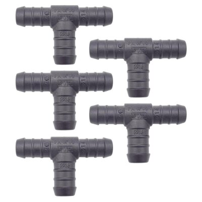 5 x YOU.S Original Schlauchverbinder Zwischenstück RGV Ø 14x16x14 mm - T-Stück Reduzierer