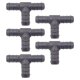 5 x YOU.S Original Schlauchverbinder Zwischenstück RGV Ø 14x16x14 mm - T-Stück Reduzierer