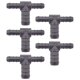 5 x YOU.S Original Schlauchverbinder Zwischenstück RGV Ø 10x16x10 mm - T-Stück Reduzierer