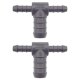 2 x YOU.S Original Schlauchverbinder Zwischenstück RGV Ø 8x16x8 mm - T-Stück Reduzierer