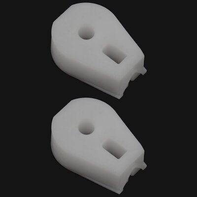 2 x YOU.S Original Fensterheber Gleiter Clips HINTEN RECHTS / LINKS kompatibel mit Citroen kompatibel mit Peugeot kompatibel mit Smart kompatibel mit VW - 9681903380