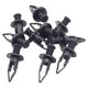 40 x YOU.S Original Radkasten Schraubnieten Stoßstange Clips kompatibel mit Honda kompatibel mit Mazda kompatibel mit Nissan - 63844-01A00