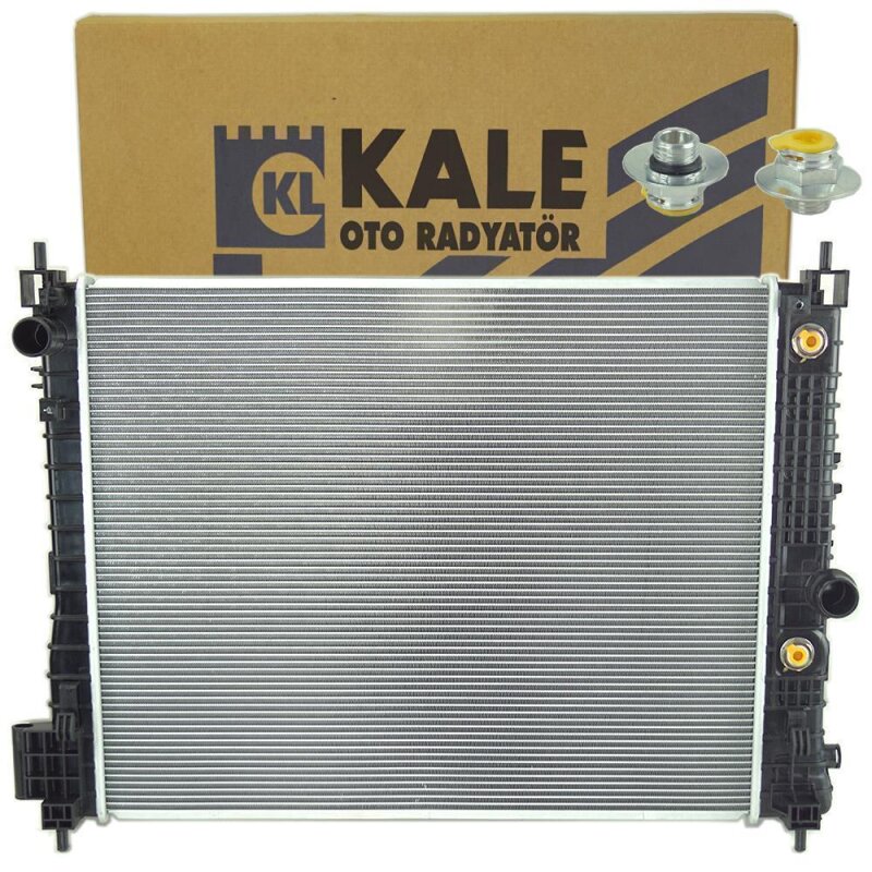 KALE Wasserkühler Kühler Motorkühlung kompatibel mit Chevrolet kompatibel mit Opel