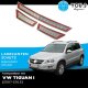 YOU.S Original Ladekantenschutz Abdeckung Chrom / Edelstahl kompatibel mit VW kompatibel mit Tiguan 3-Teilig Bj. 2007-2015