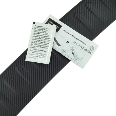 YOU.S Original Ladekantenschutz Abdeckung Carbon / Edelstahl kompatibel mit Audi Q5 ab Bj. 2008-2016
