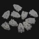 20 x YOU.S Original Seitenverkleidung Zierleiste Clips kompatibel mit Mercedes-Benz W201 W124 W463 - A0029946445