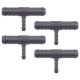 4 x YOU.S Original Schlauchverbinder Zwischenstück RGV Ø 14x6x14 mm - T-Stück Reduzierer