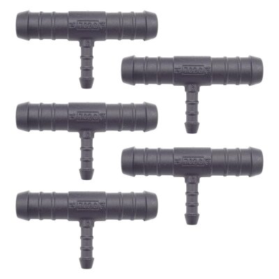 5 x YOU.S Original Schlauchverbinder Zwischenstück RGV Ø 14x6x14 mm - T-Stück Reduzierer