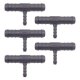 5 x YOU.S Original Schlauchverbinder Zwischenstück RGV Ø 14x6x14 mm - T-Stück Reduzierer