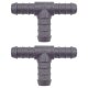 2 x YOU.S Original Schlauchverbinder Zwischenstück RGV Ø 12x12x14 mm - T-Stück Reduzierer
