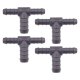 4 x YOU.S Original Schlauchverbinder Zwischenstück RGV Ø 10x10x14 mm - T-Stück Reduzierer