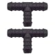 10 x YOU.S Original Schlauchverbinder Zwischenstück RGV Ø 14x14x14 mm - T-Stück
