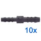 10 x YOU.S Original Schlauchverbinder Zwischenstück RGV Ø 6mm 5mm - Gerade Form - Reduzierer