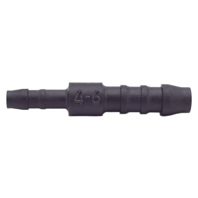 20 x YOU.S Original Schlauchverbinder Zwischenstück RGV Ø 6mm 4mm - Gerade Form - Reduzierer