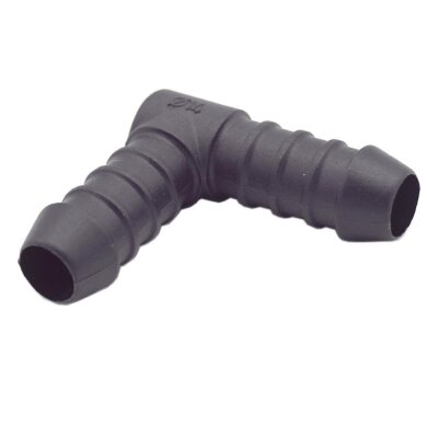 20 x YOU.S Original Schlauchverbinder Zwischenstück RGV Ø 14 mm 90° Winkel - L Form