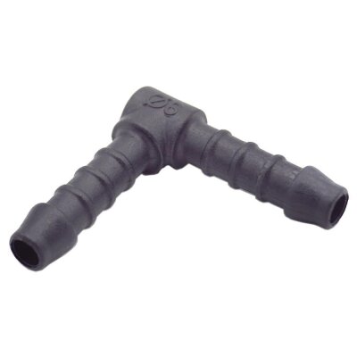 20 x YOU.S Original Schlauchverbinder Zwischenstück RGV Ø 6 mm 90° Winkel - L Form