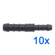 10 x YOU.S Original Schlauchverbinder Zwischenstück RGV Ø 8mm 6mm - Gerade Form - Reduzierer