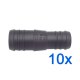 10 x YOU.S Original Schlauchverbinder Zwischenstück RGV Ø 25mm 22mm - Gerade Form - Reduzierer