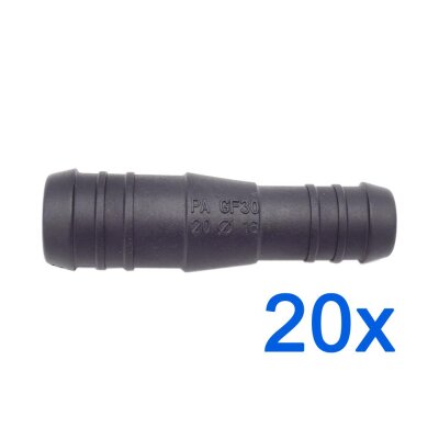 20 x YOU.S Original Schlauchverbinder Zwischenstück...