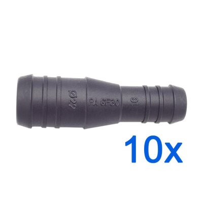 10 x YOU.S Original Schlauchverbinder Zwischenstück...