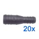 20 x YOU.S Original Schlauchverbinder Zwischenstück RGV Ø 22mm 16mm - Gerade Form - Reduzierer