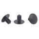 50 x YOU.S Original Universal Befestigungsclip Druckclip Stopfen - Schwarz