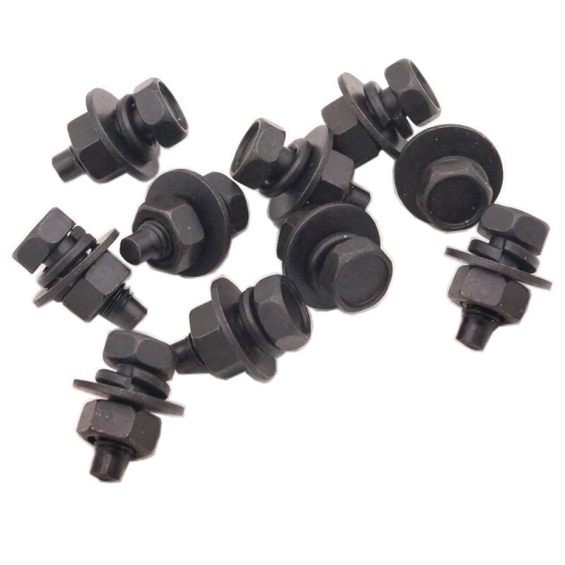 30 x YOU.S Original Universal Sechskantschraube M6x16 mm kompatibel mit Toyota kompatibel mit Hyundai kompatibel mit Honda