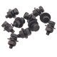 50 x YOU.S Original Universal Sechskantschraube M6x16 mm kompatibel mit Toyota kompatibel mit Hyundai kompatibel mit Honda