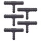 5 x YOU.S Original Schlauchverbinder Zwischenstück RGV Ø 12x12x8 mm - T-Stück Reduzierer